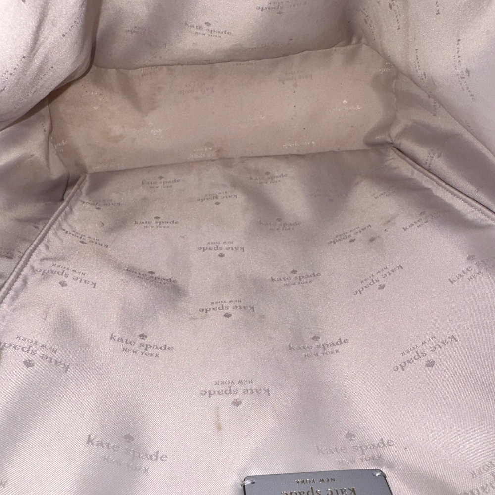 Kate Spade Light Gray Backpack - Picture 5 of 10